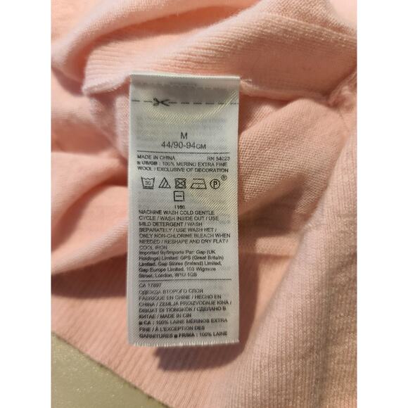 Banana Republic pink merino long sleeve sweater - medium - Picture 5 of 7